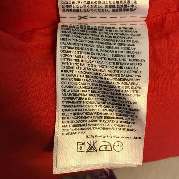 Banana Republic Womens Red Print Pull On Lined Pockets Skirt Size M - Picture 9 of 10